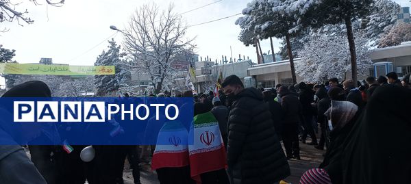 برگزاری راهپیمایی ۲۲ بهمن ماه در شهرستان نیشابور 