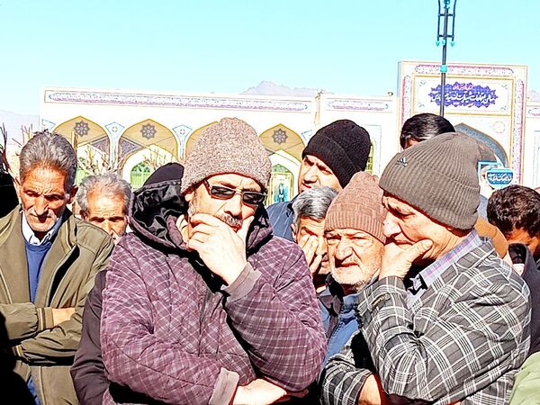 مراسم تشیع جانباز شهید مهدی نصری