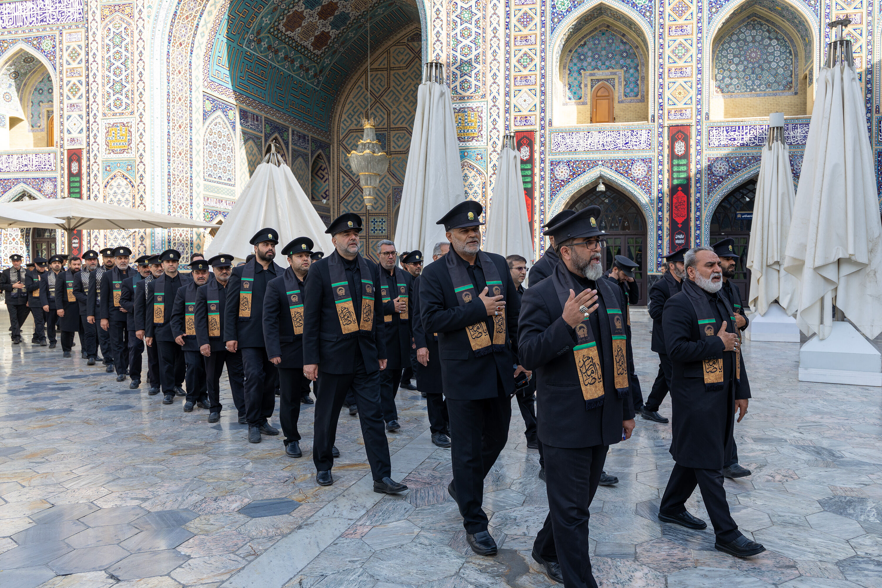 آیین صلا در حرم مطهر رضوی