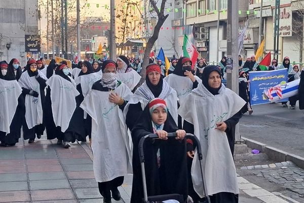 رزمایش ۱۱۰ هزار نفری راهیان قدس در تهران