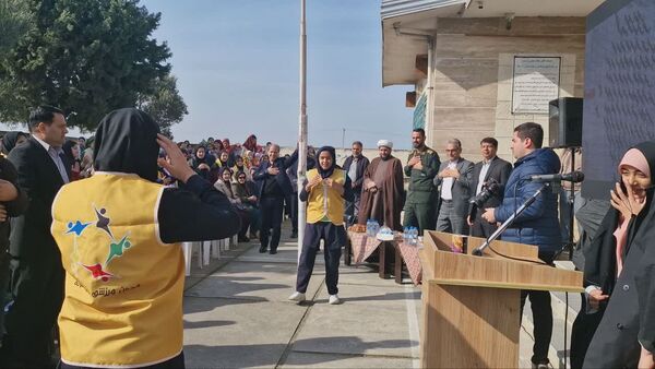 افتتاحیه مسابقات ورزشی بین مدرسه‌ای «جام اقتدار ایران»