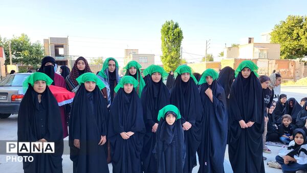 سفره جهانی حضرت رقیه (س) در حرم مطهر قیدار نبی (ع) گسترده شد