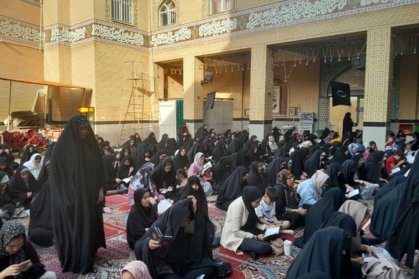 مراسم روز عرفه در مسجد صاحب‌الزمان(عج) و امام‌زاده سید فتح‌الله ورامین