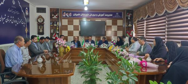 استقبال از دانش آموز شیروانی دارنده مدال برنز جهانی المپیاد علوم زمین