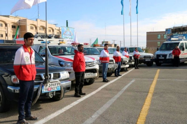 تیم‌های عملیاتی هلال احمر از بامداد فردا آماده‌باش هستند