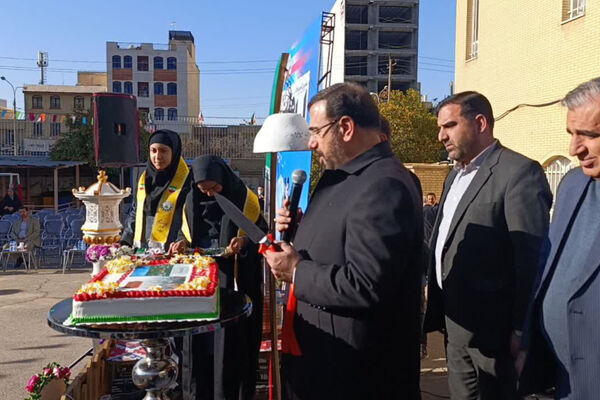 آیین نواختن زنگ انقلاب در مدارس فارس 