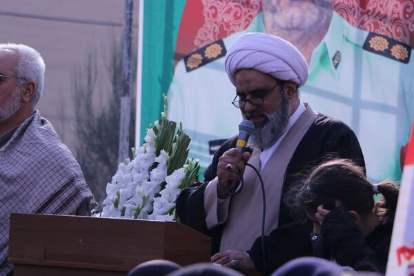 مراسم تشییع پیکر مطهر شهید والامقام شاهین دهقانی