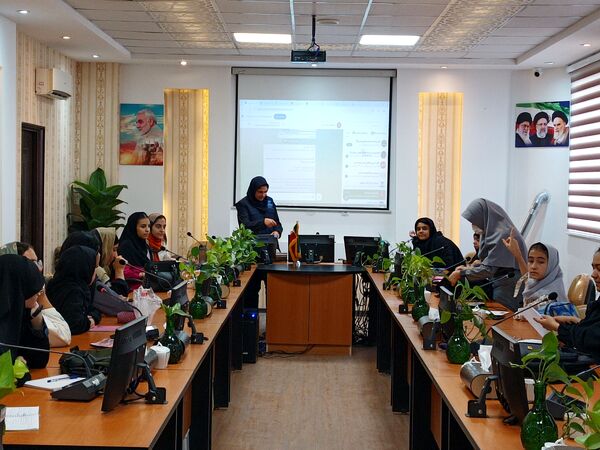 دومین جلسه دوره خبرنگارشو ناحیه ۶ مشهد