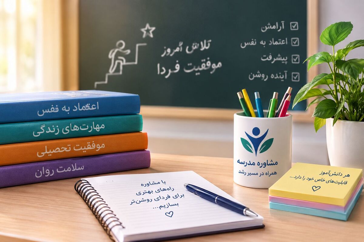 نقش مشاور مدرسه در کاهش استرس و افزایش موفقیت تحصیلی دانش‌آموزان بسیار موثر است