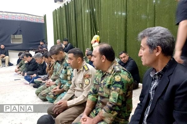 مراسم وداع با پیکر مطهر شهید والامقام شهید یاسر صفری