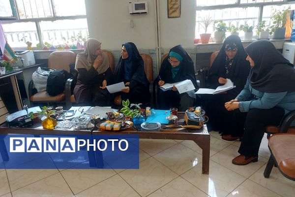 بازدید ارزیابان حوزه پرورشی از فعالیت‌های مدارس منطقه کهریزک 