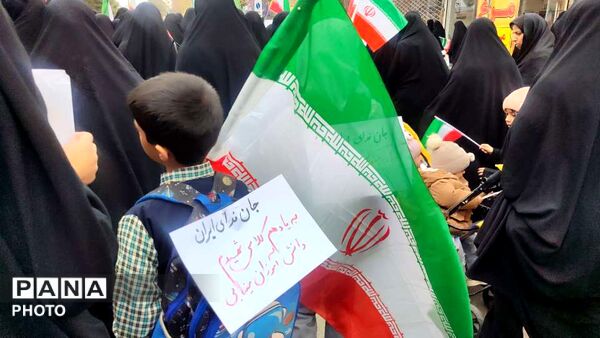 راهپیمایی روز جهانی قدس در شهرستان خلیل‌آباد 
