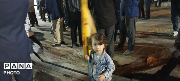 نودشب حضور باصلابت مردم شهرستان کوهدشت درمیدان
