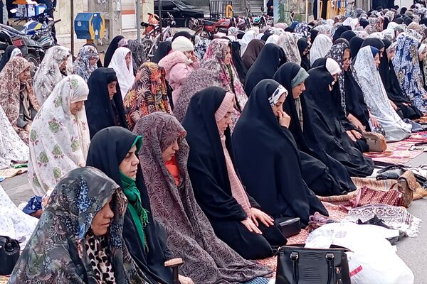 نماز عید فطر در شهرستان قروه
