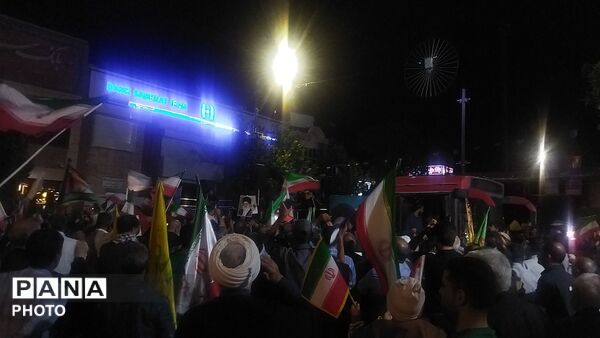 هشتاد و پنجمین شب از شب های مقاومت نیشابور در قاب پانا 