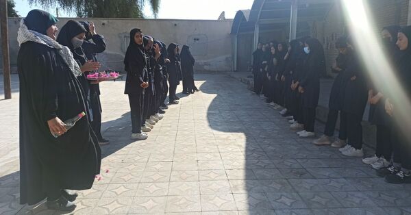 شهید گمنام مهمان مردم روستای رضوان شد