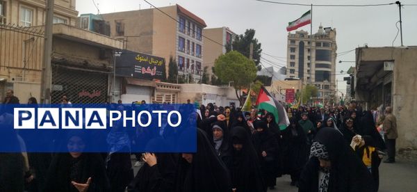 حضور پرشور مردم شهرستان فردیس در راهپیمایی روز قدس 