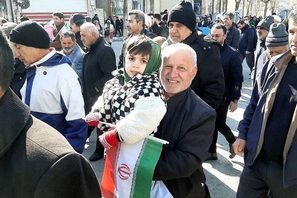  مراسم گرامیداشت راهپیمایی ۲۲ بهمن در شهرستان فیروزکوه