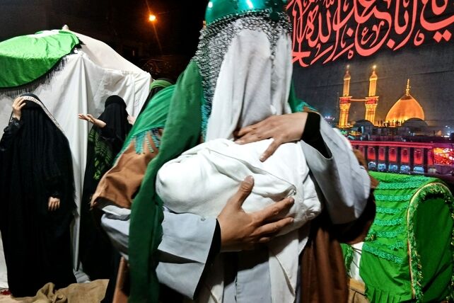 طنین نام علی‌اصغر(ع) در بناب