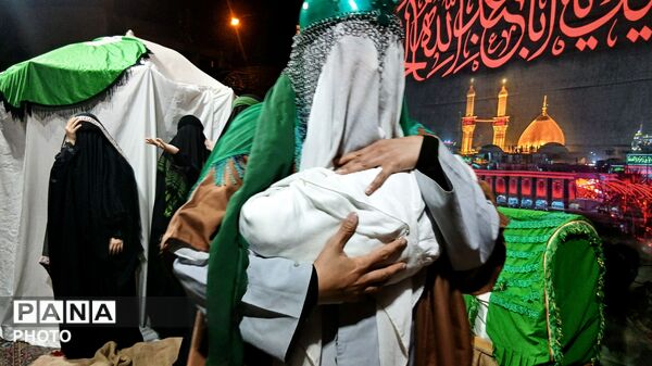 طنین نام علی‌اصغر(ع) در بناب