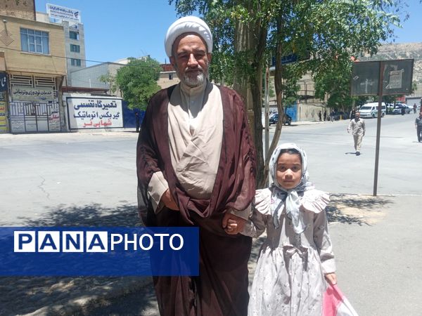 راهپیمایی جمعه نصر و خشم در یاسوج
