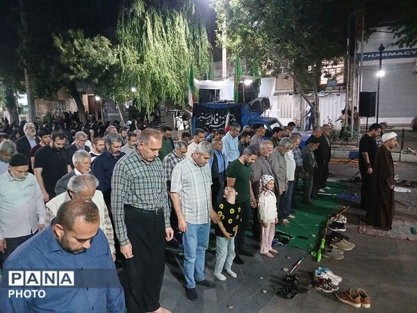 نماز استغاثه در خروش حماسی هفتاد و پنجم