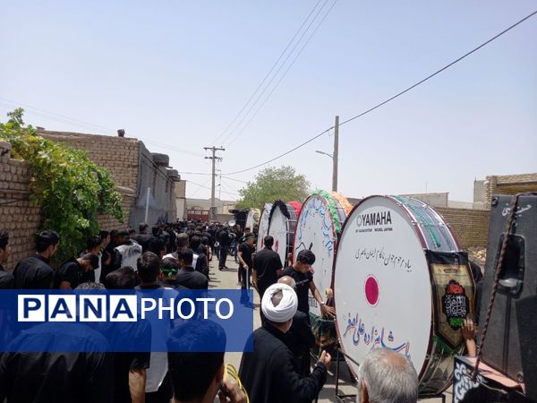 بزرگترین همایش روز عاشورای حسینی در دهنو خلیل‌آباد