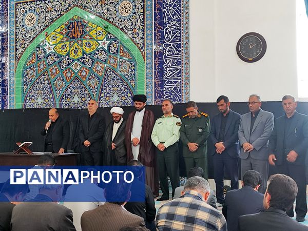 مراسم عزاداری شهادت رئیس جمهوری و هیات همراه در ایلام