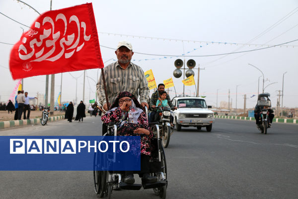 شادپیمایی مردم قم به مناسبت عید غدیر-1