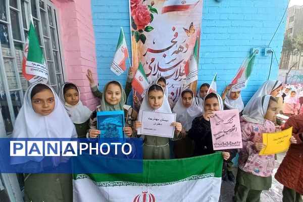 طنین زنگ انقلاب در مدارس شهرستان شهریار 