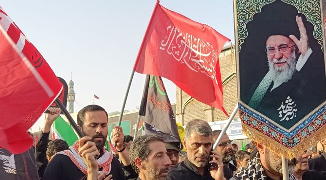 بیعتی دوباره با آقای شهید در قم