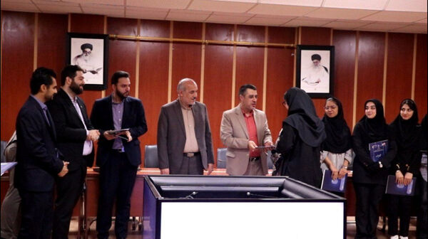 مراسم تجلیل از خبرنگاران پانا گلستان