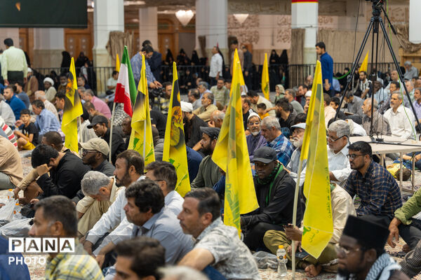 مراسم بزرگداشت دومین سالگرد شهید «سید حسن نصرالله» در قم