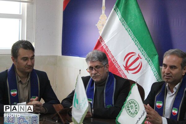 مراسم سالروز تاسیس سازمان دانش آموزی در خراسان شمالی