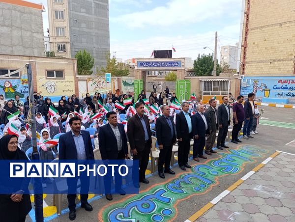 جشن شکوفه‌ها در ملکان؛ استقبال گرم از نوگلان دبستانی