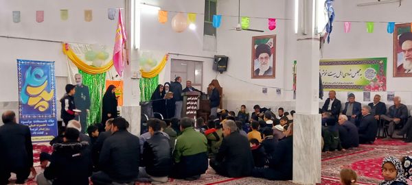 جشن باشکوه ولادت امام علی ع در روستای کاریزک خلیل آباد
