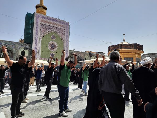 مراسم پیاده‌روی جاماندگان اربعین در مشهد