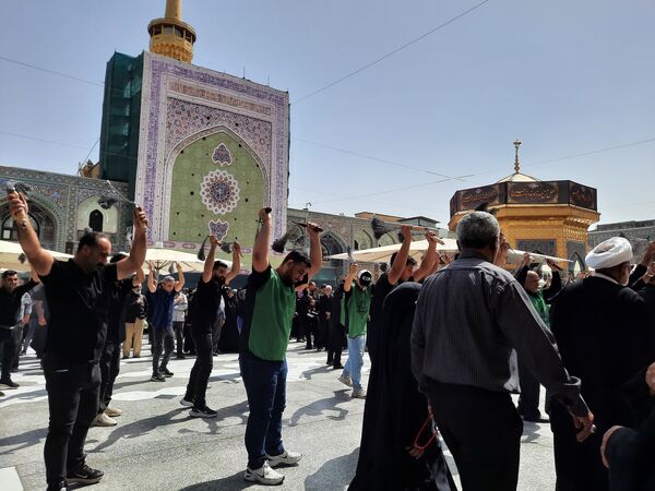 مراسم پیاده‌روی جاماندگان اربعین در مشهد