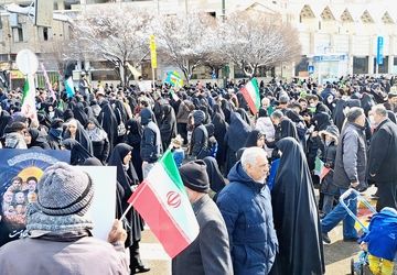 جشن چهل و شش سالگی انقلاب اسلامی در مشهد مقدس