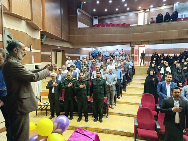 مراسم تجلیل از معلمان شهرستان فراشبند