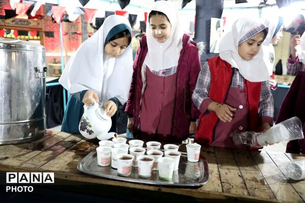 میزبانی نسل سلیمانی‌ها در موکب دبستانی‌های یزد 