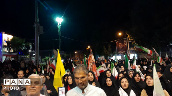 نود و نهمین تجمع اقتدار و ایستادگی در کوهدشت