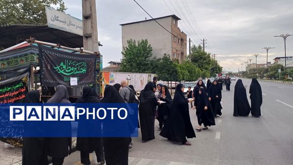 پیاده‌روی اربعین حسینی در محمودآباد