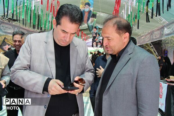 حضور مدیرکل آموزش و پرورش خراسان شمالی در موکب روستای مهمانک
