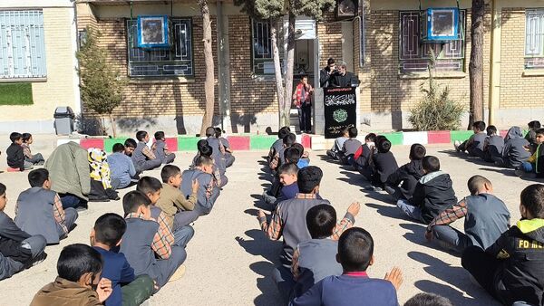  سوگواری شهادت حضرت زهرا (س) در دبستان شهید پسندیده فدافن