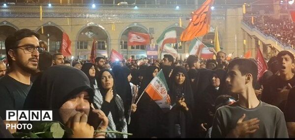 وداع با آقای شهید ایران