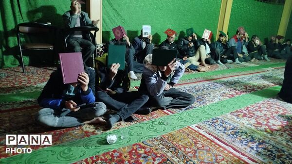  مراسم اولین شب قدر  در مسجد ابوالفضلی نیشابور 