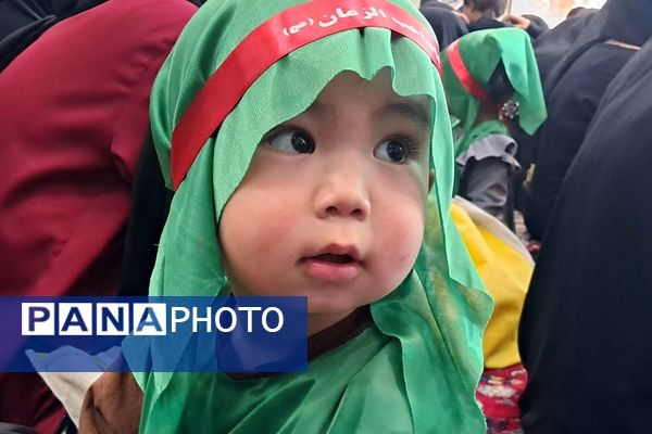 همایش عظیم شیرخوارگان حسینی  در حسینیه اعظم محله جیلارد شهرستان  دماوند 