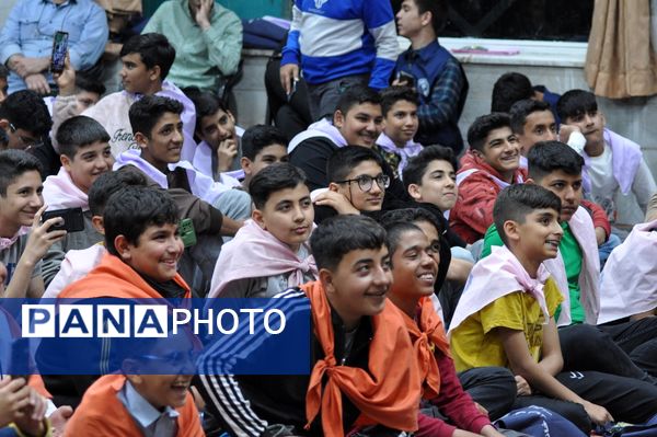 افتتاحیه سومین دوره زیارت اولی‌های پسر در مشهد