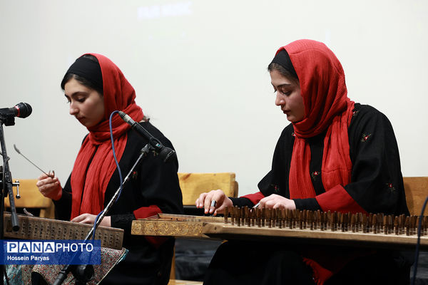 اجرای مدرسه هنرهای زیبای اصفهان و هنرستان دخترانه قزوین در فرهنگسرای ارسباران